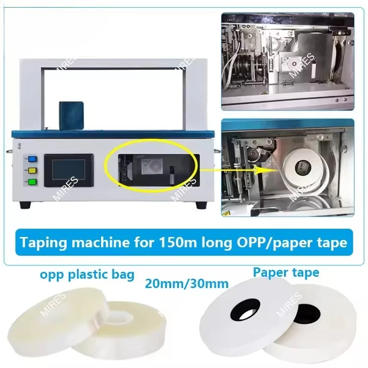 Currency Banding Strapping Machine Automatic Bank Paper Money/
