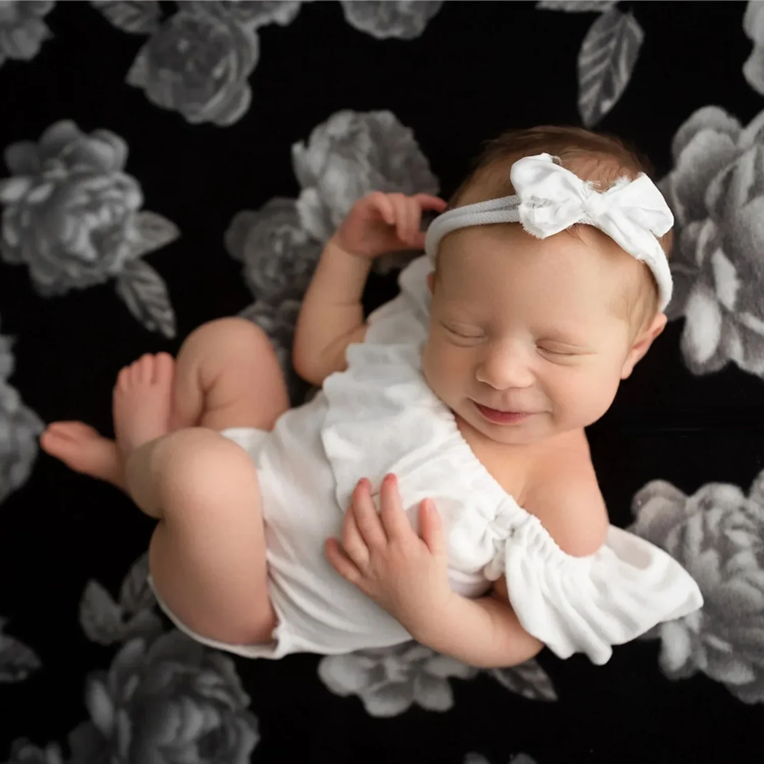 

Newborn photography clothing for female babies postpartum and full moon photos headwear jumpsuit studio 아기 코스프레