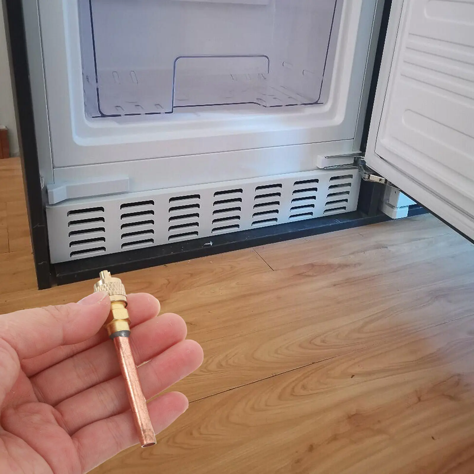 Refrigerant Service Access Valve Conditioner Refrigeration Filling Replacement Hvac Valve for Fridge Freezer Cooling