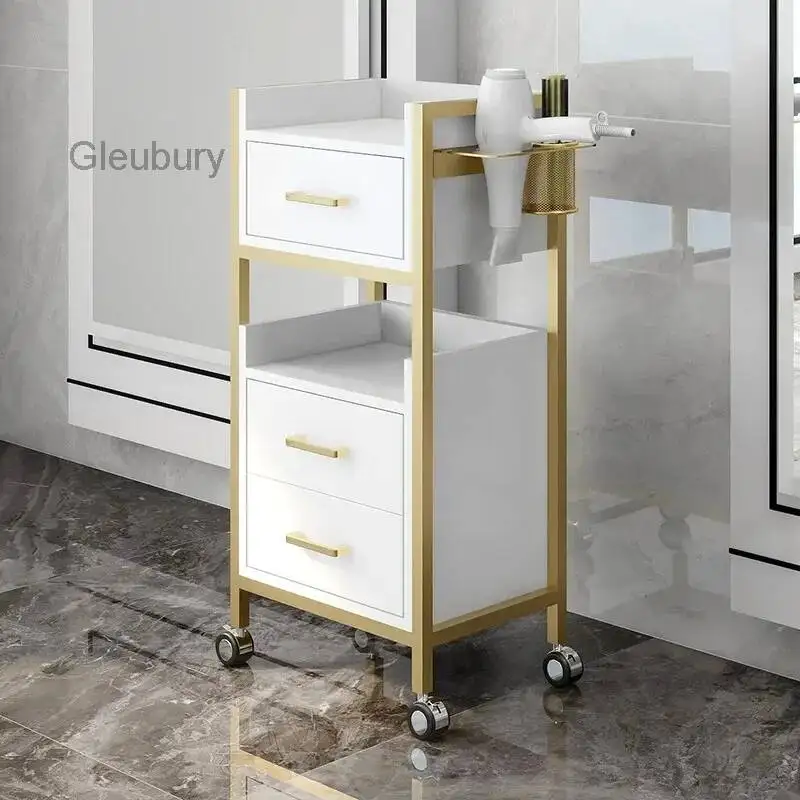 Modern Salon Trolley Professional Minimalist Beauty Organizer Luxury Trolley Cart Carrito De Almacenamiento Salon Furniture