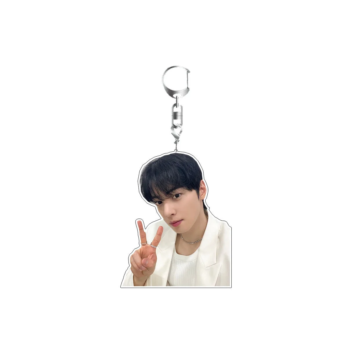 Cha EunWoo keychain Acrylic pendant gift