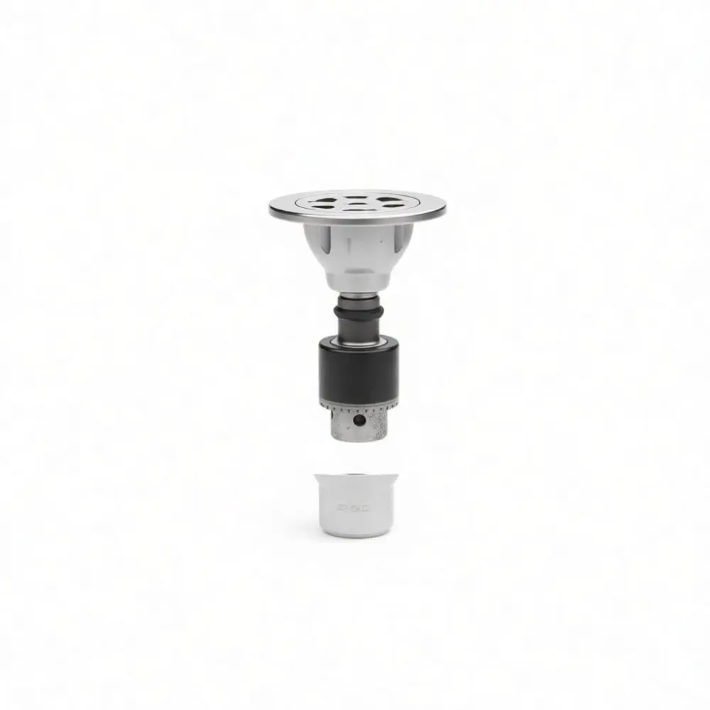 Professional Six Angle Tile Locator Folding Measuring Gauge Stainless Steel Template For Efficient Hole Marking
