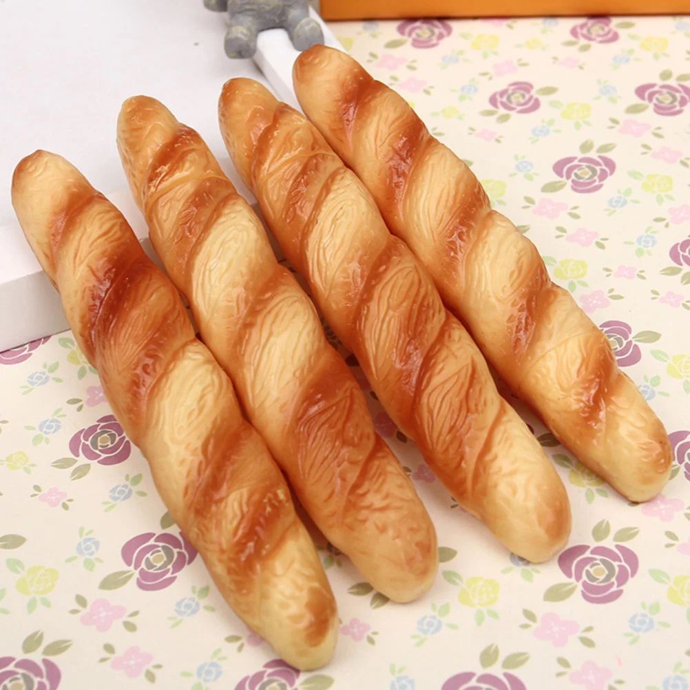 

4pcs Ballpoint Pens Stationery Supplies Creative Signing Fridge Magnets Pizza Hotdog Bread Writing Drawing Marking Gifts