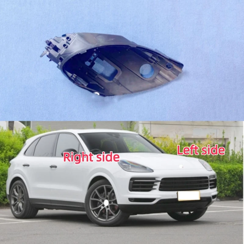 

For Porsche Cayenne 2018 2019 2020 2021 2022 2023 Headlight Base Headlamp House Car Rear Base Auto Headlight Back House
