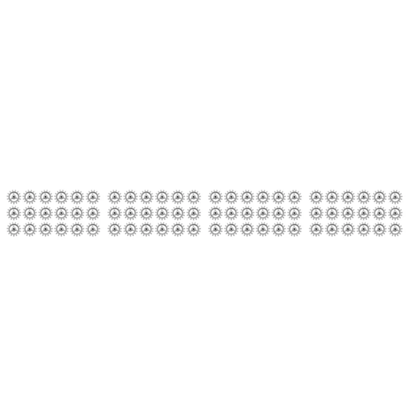 FAST-72X Durable Gear Heat Resistant Accessories Barbecue Frame Gear DIY Parts Automatic Revolving Mini Hardware Wheel
