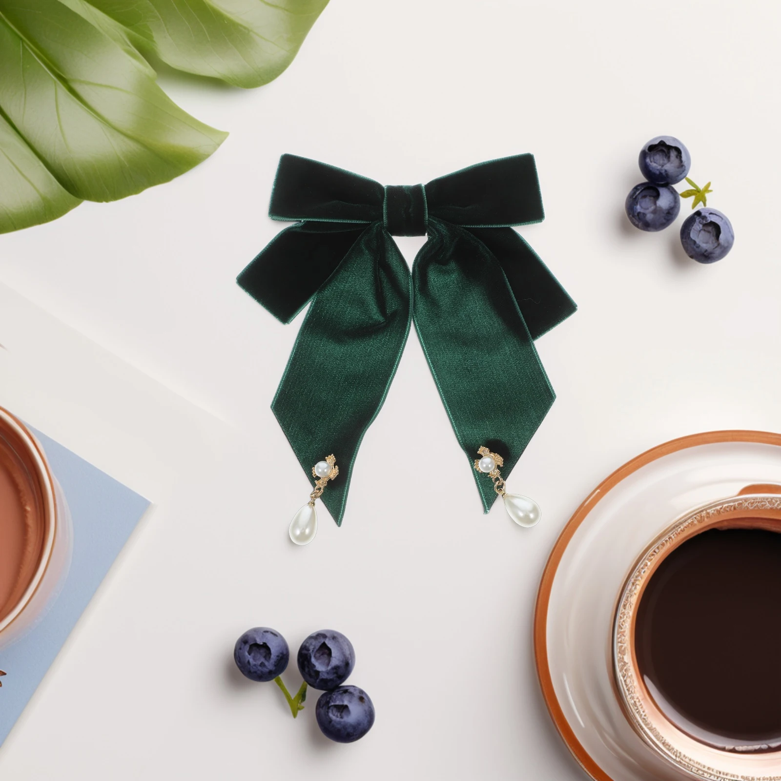 

Vintage Bow Tie Brooch Multi-Function Ribbon Collar Pin Neck Tie Jewelry For Women Elegant Formal Casual Party Wedding School