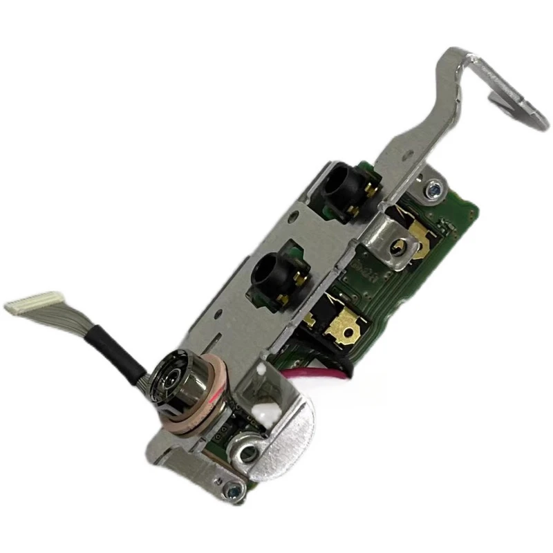 Acessórios de reparo de câmera para placa de interface de áudio Canon 5D4, interface de microfone, entrada de fone de ouvido, porta PC