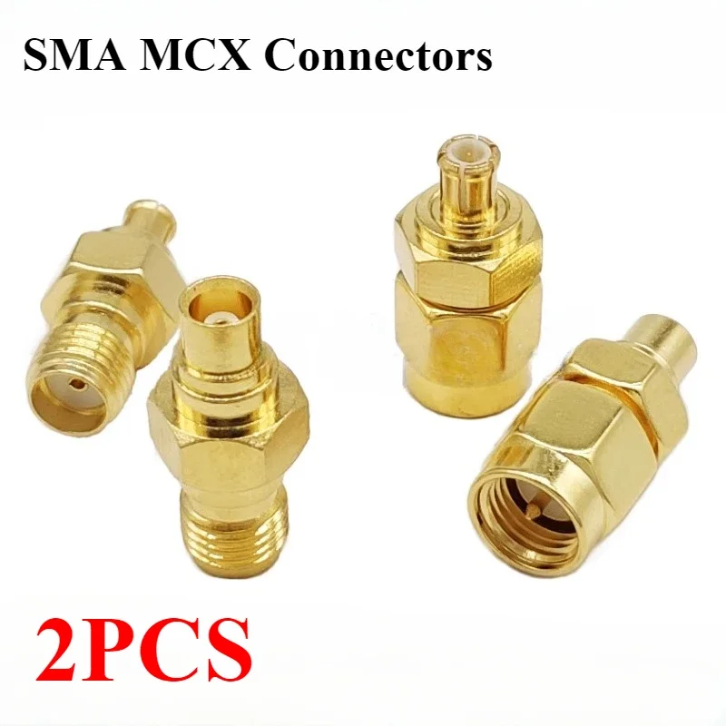 2Pcs.Lot Sma Mcx Co… - image