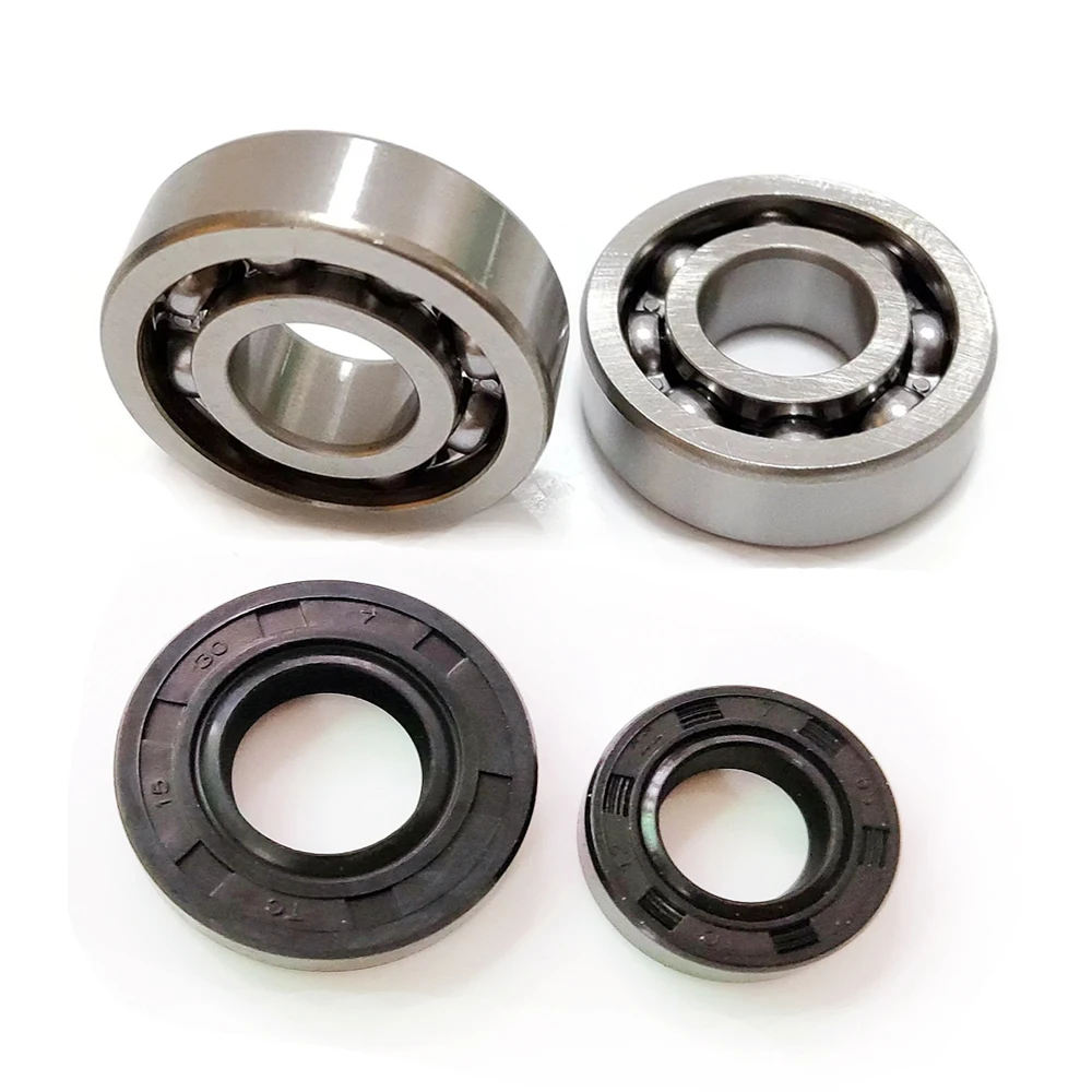 6202 15x35x11mm 그루브드 볼 베어링 크랭크샤프트 오일 시일, 40-5 브러시 커�터용 교체 부품으로 완벽한 성능을 제공합니다