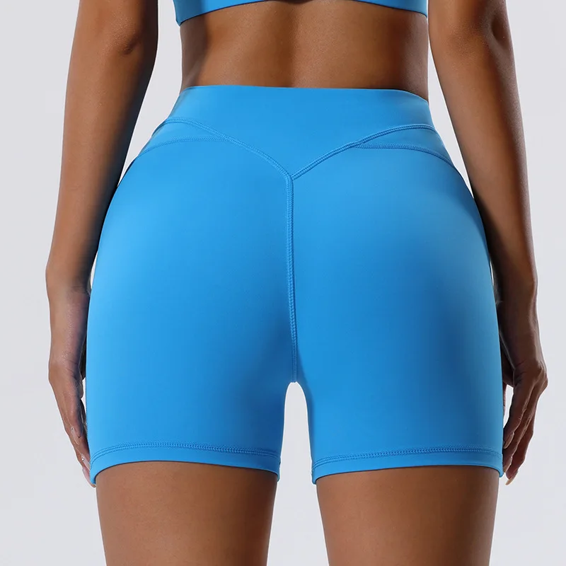 Summer Shorts for Women Yoga Shorts Running Push Up Workout Tights Gym Shorts Fitness High Waist Sports Short Women Clothing