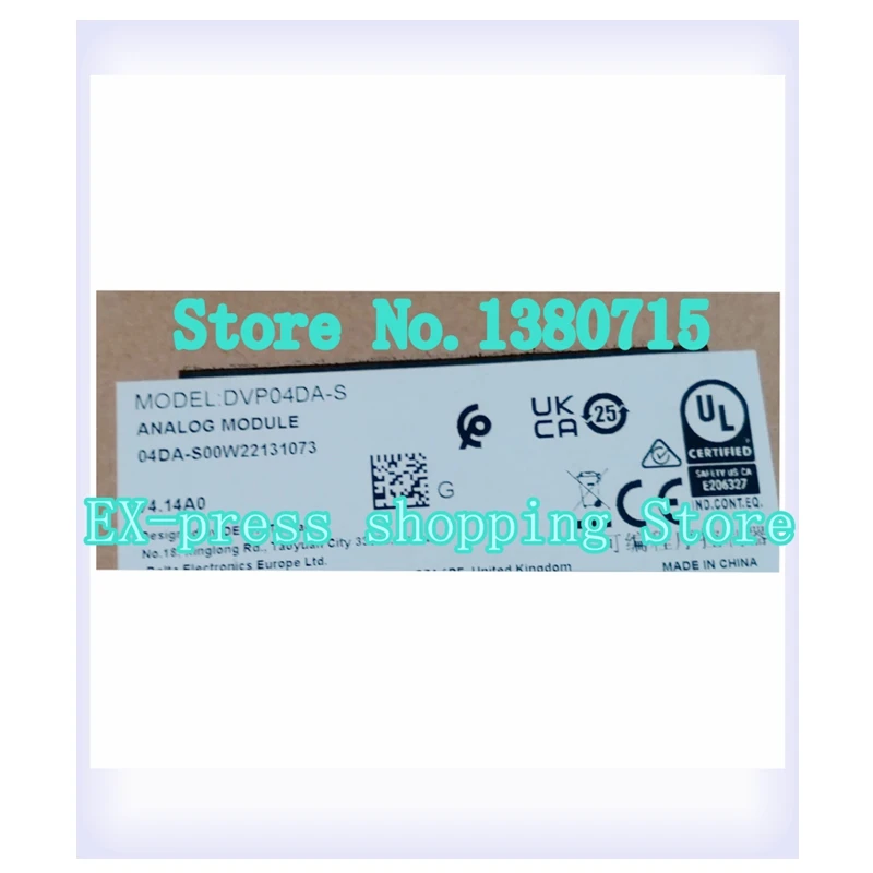 DVP02DA-S DVP04DA-S2 PLC New Original Module