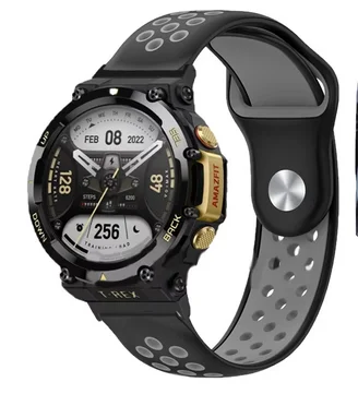 Breathable Silicone Strap  watchband For Amazfit T-REX3 A2322 Bracelet wristband Amazfit T-Rex 2 Amazfit Active Edge A2212