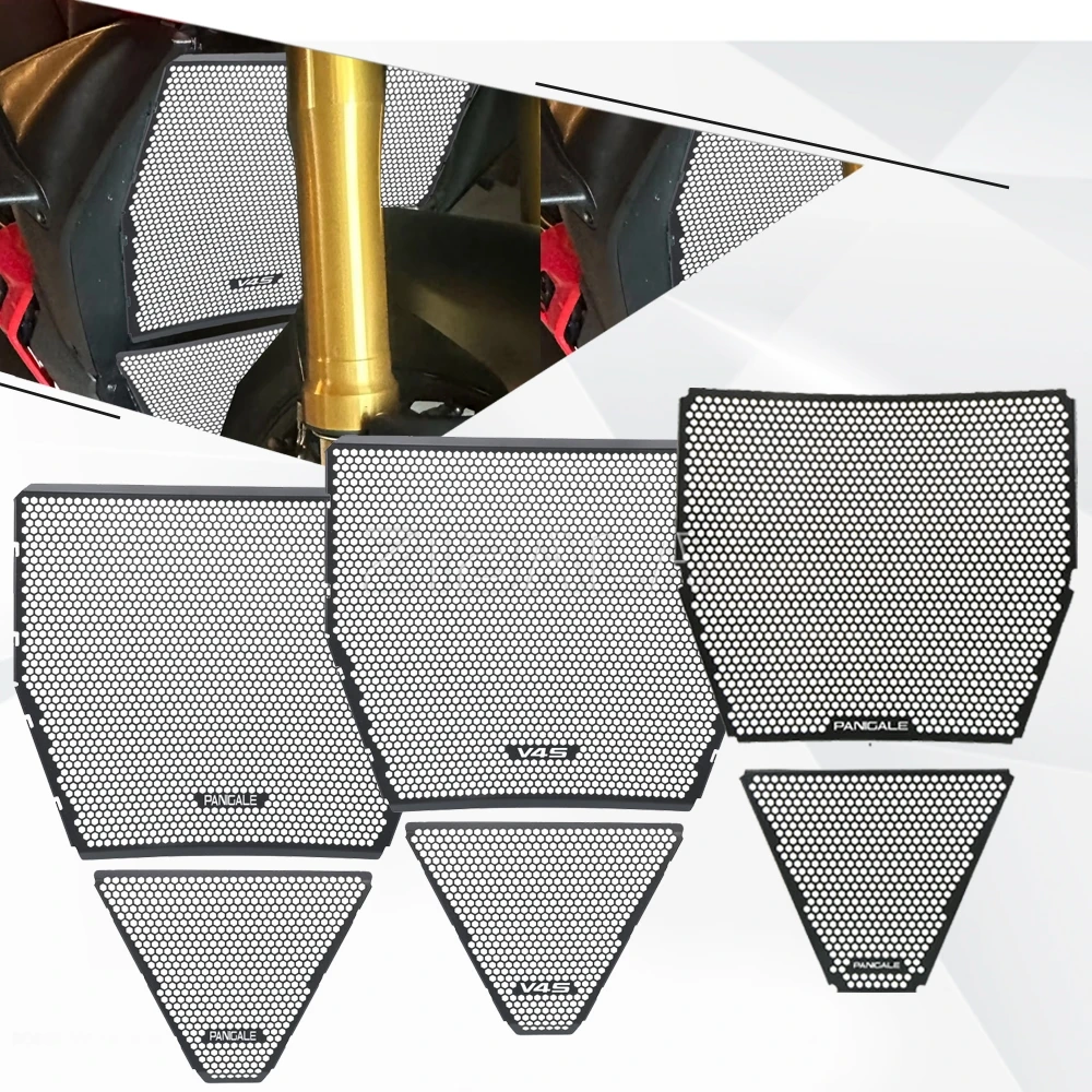 ZIBALA FOR DUCATI Panigale V4 PANIGALEV4S panigaleV4R 2025 2026 2027 Motorcycle 2018-2024 Radiator Grille Cover Guard Protector