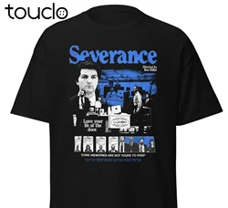 Severance TV 쇼 그래픽 티셔츠 | Lumon Industries 팬 셔츠 | 레트로 스릴러 공상 과학 티셔츠