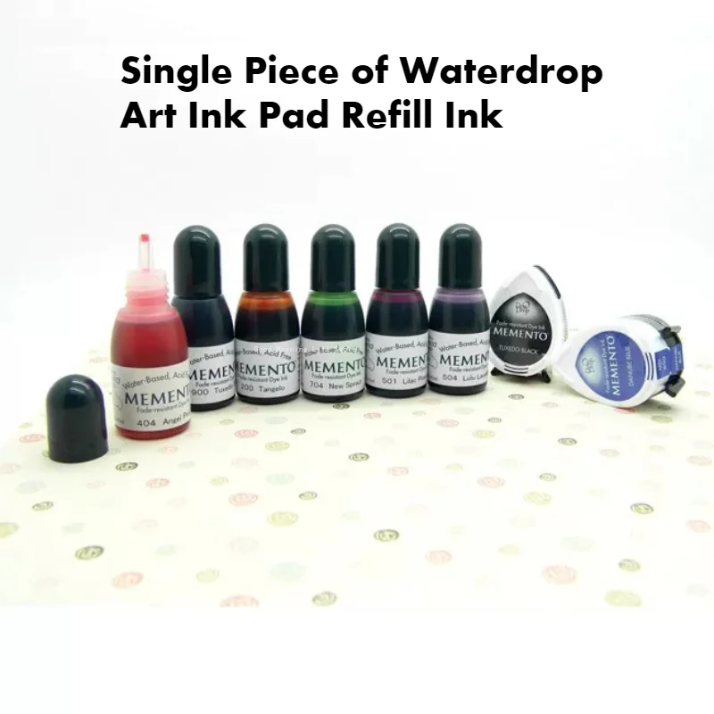 Water Drop Art Print Special Use Supplement Liquid Water-based Supplement Liquid Rubber Stamp Handmade Supplement Stamp-pad Ink