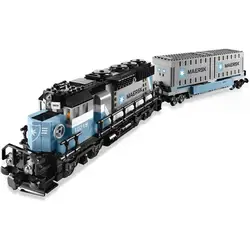 1234 PCS 10219 City Steam Train Building Blocks Bricks Birthday Christmas Girls Toys Compatible With 21006