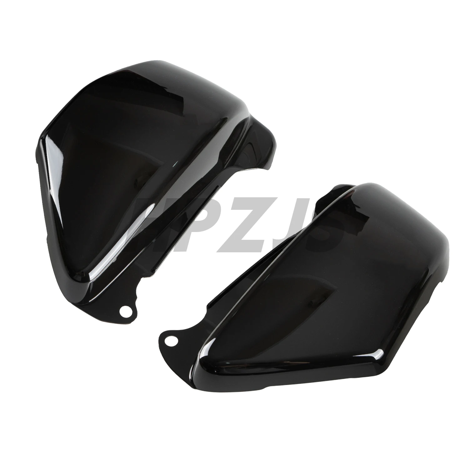 

For Honda Motorcycle Fairing Battery Side Cover Gloss Black/Chrome Left & Right For Magna 750 VF750C VF750CD Deluxe 1994-2004