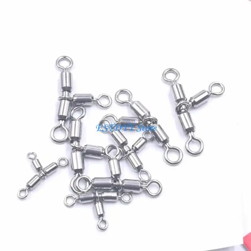 G6DE 10 قطعة الصيد في المياه المالحة المتداول يدور الصيد معالجة اكسسوارات الصيد خط موصل الدورية Crossline يدور #2