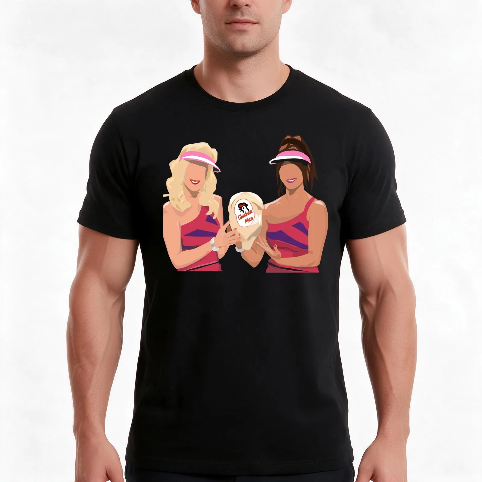 SNL Super Showcase (Maya Rudolph and Kristen Wiig) T-Shirt Summer Casual Cotton Tee Oversized Streetwear Tops 100% Cotton