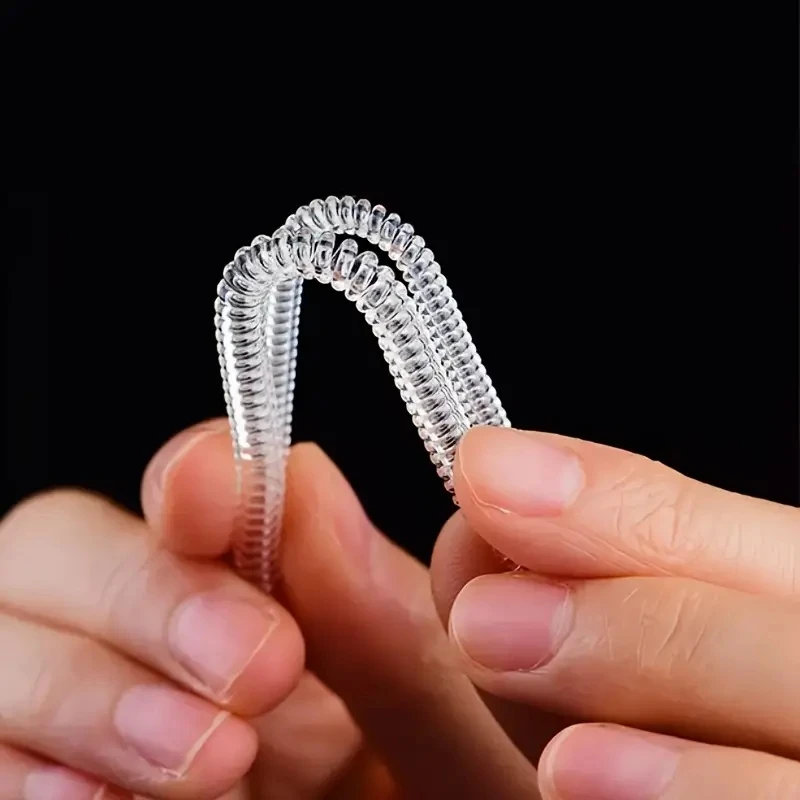 Ring Size Reducer – 4pcs Transparent Spiral Ring Resizing Tool 5