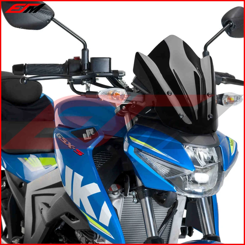 Fit For SUZUKI GSX-S125 GSX-S150 2017-2022 GSXS-125 17-22 GSXS150 17-22 Motorcycle Sports Visor Windshield Windscreen