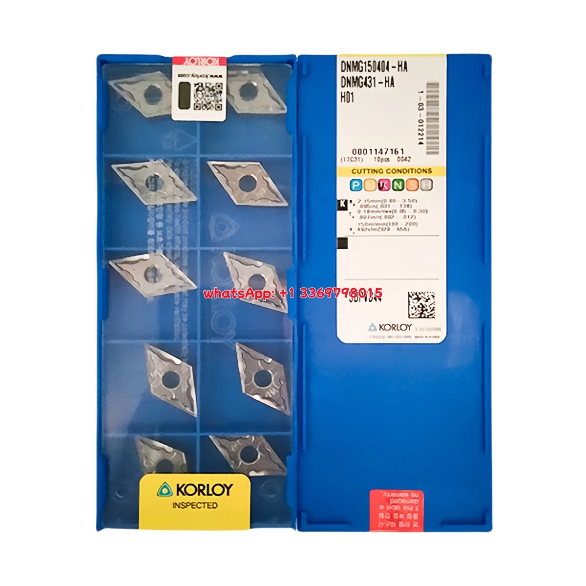 

10 шт. KORLY 100% оригинал DNMG1104 04 08 DNMG1504 04 08 DNMG1506 04-HF HM HA HS VP2 CC115 CN2000 H01 LM9810 Токарная вставка