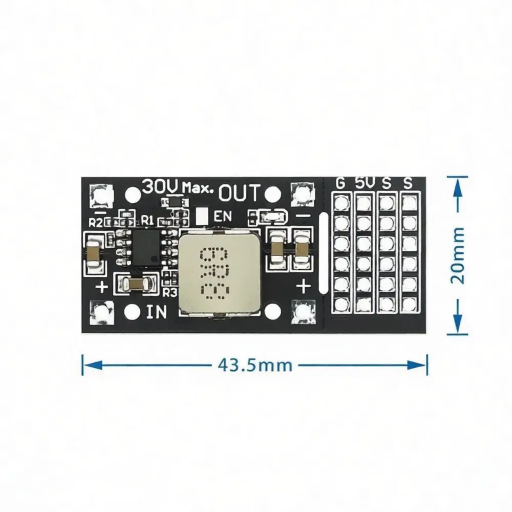 Voltage Regulator Module MP2482 SY8205 DC DC Buck Converter 5V 5A Output 7V 24V Input Power Board For Robotics Sensing Equipment
