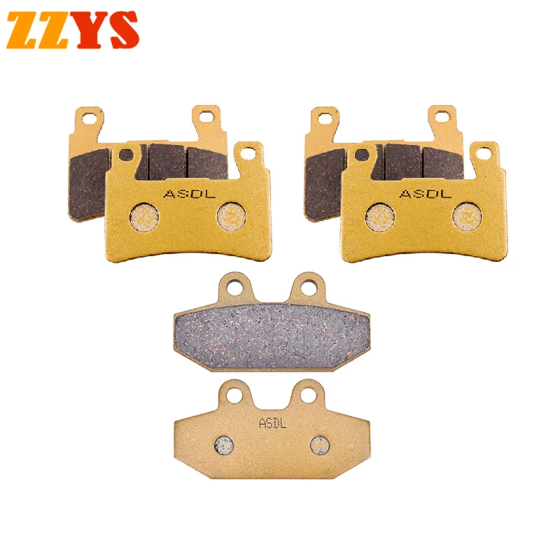 Front Rear Brake Pads For HARLEY DAVIDSON FXFB Fat Bob 2018-2020 FXLRS Low Rider S Oversize rotor available 2018-2022 2019 2021