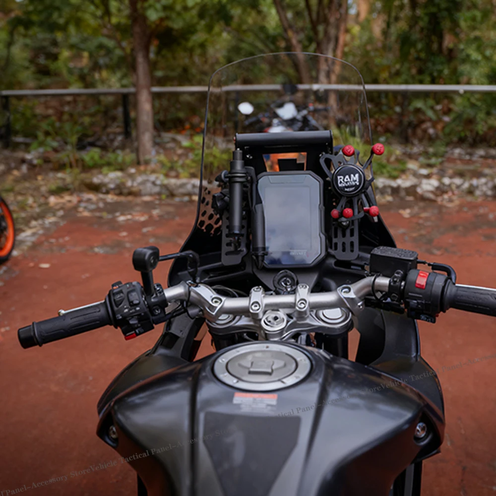Motorcycle Bicycle Mobile Phone Holder GPS Bracket Mounting Clip Multi-Specification Mobile Handlebar Bracket
