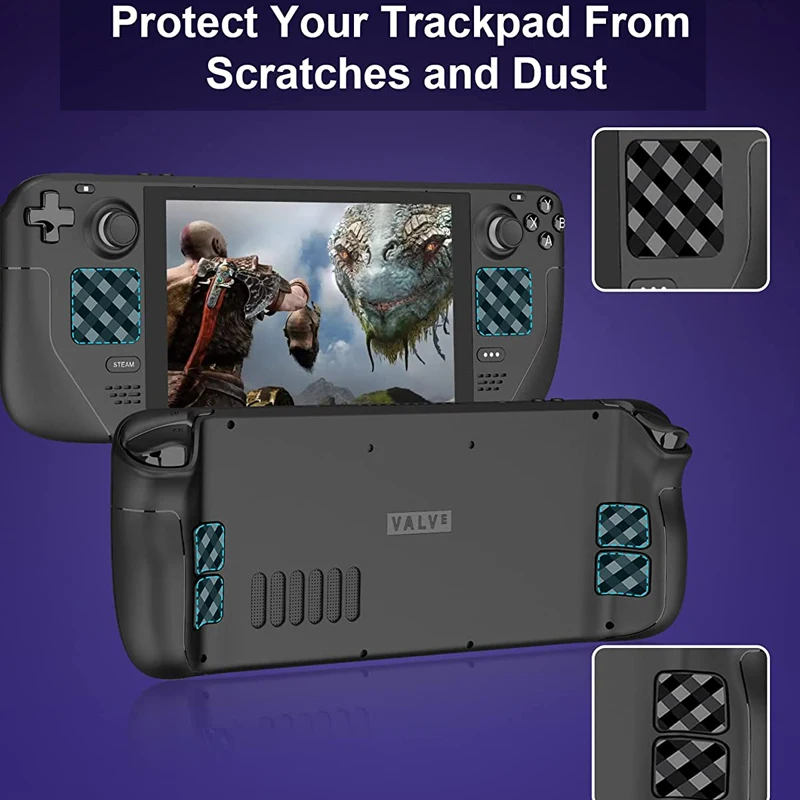 الترا Hd 9h صلابة خفف من الزجاج فيلم و 6 قطعة تراكباد حامي 8 في 1 مكافحة الأزرق ضوء سطح السفينة البخار حامي الشاشة 2 قطعة