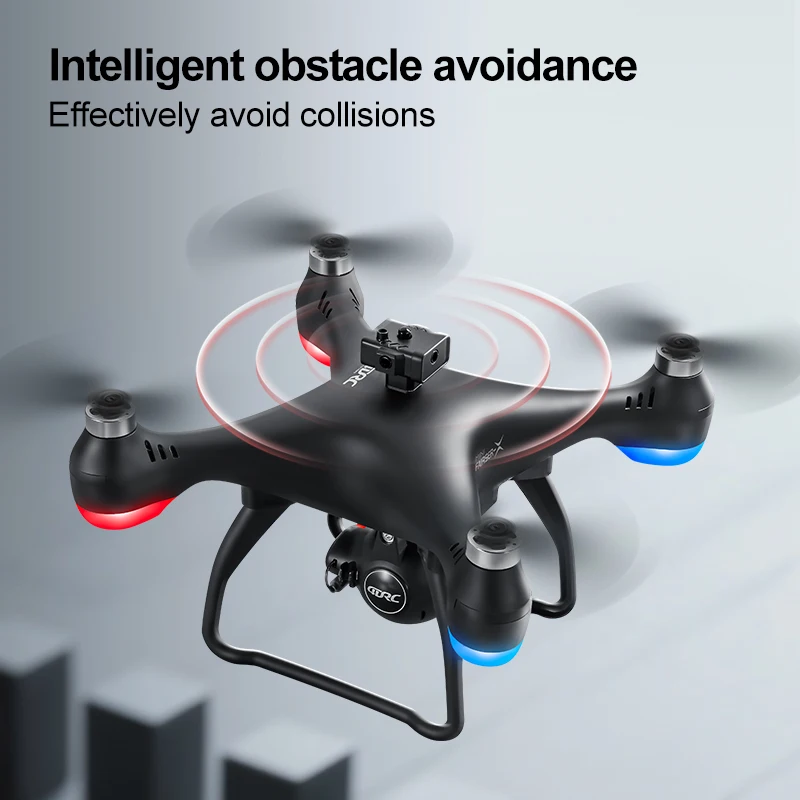 4drc novo drone f1 8k profissional hd câmera dupla 5g wifi drones evitar obstáculos sem escova com controle de tela quadcopter brinquedos