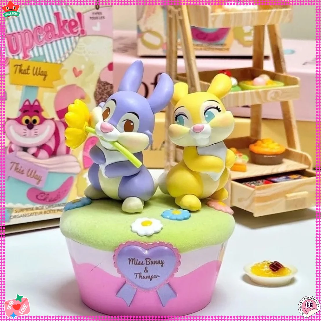 MINISO チェシャ猫 アニマルパルズ カップケーキ ブラインドボックス オーナメント