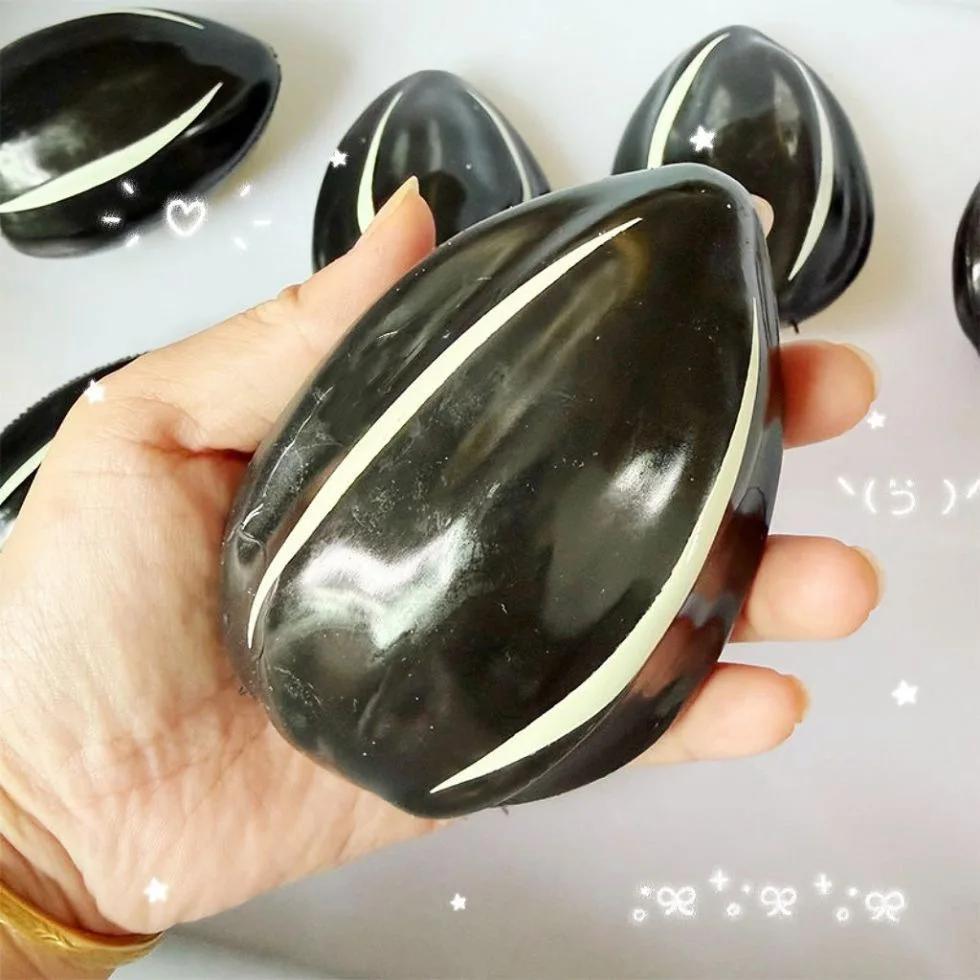 Sunflower Seed Squishy Stress Ball Fidget Toy Crunchy Squeeze Toy Block Filled ASMR Anti Stress Release Hand Relax Gift Toy