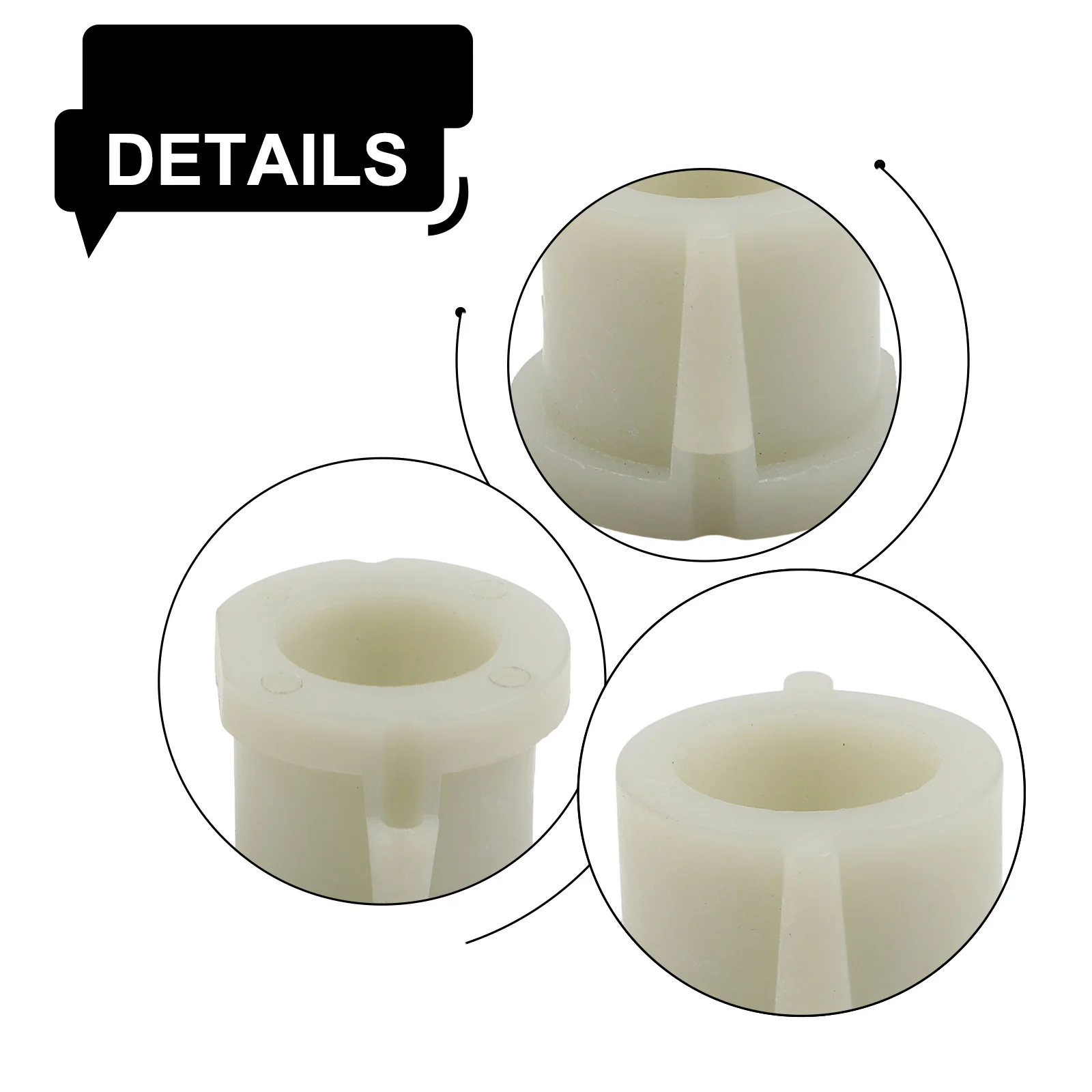 2PCS Plastic Bushing GX21994 Replacement Part For Lawn Mower Models D100 E100 L100 LA105 X105 Garden Equipment Accessories