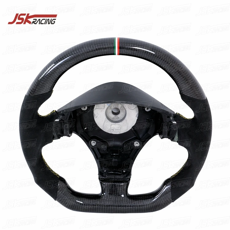 JSK STYLE CARBON FIBER STEERING WHEEL FOR 2007-2015 MASERATI GRANTURISMO GRANCABRIO GT GTC GTS