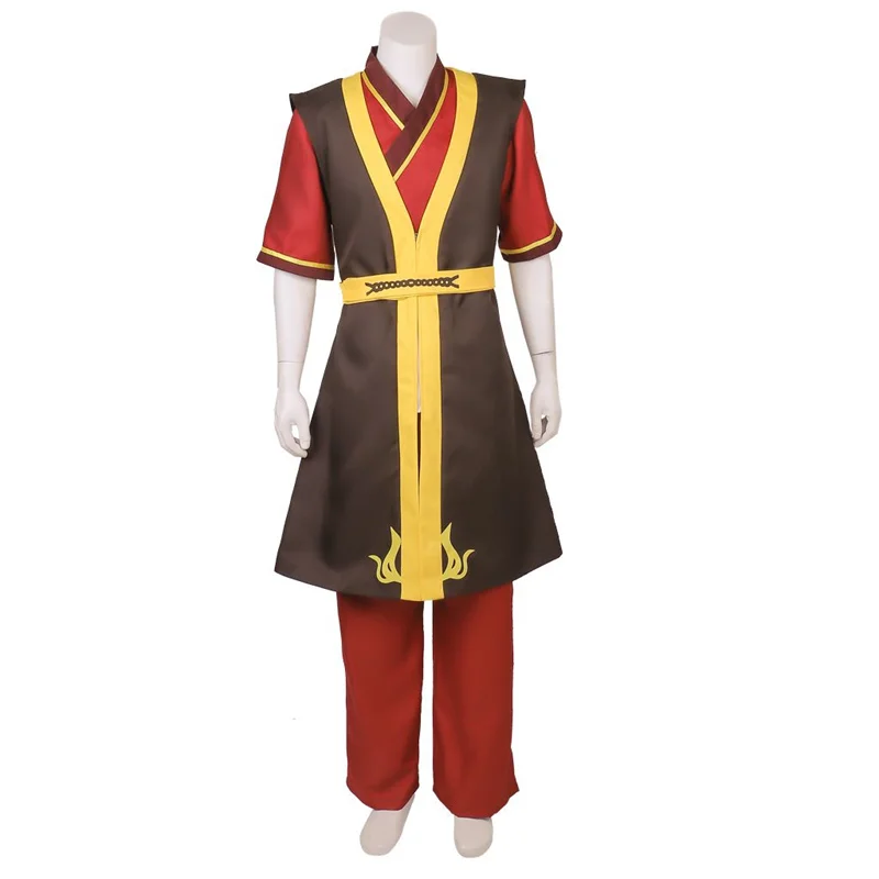 Avatar The Last Airbender Prince Zuko Cosplay Costume Uniform Custom Made