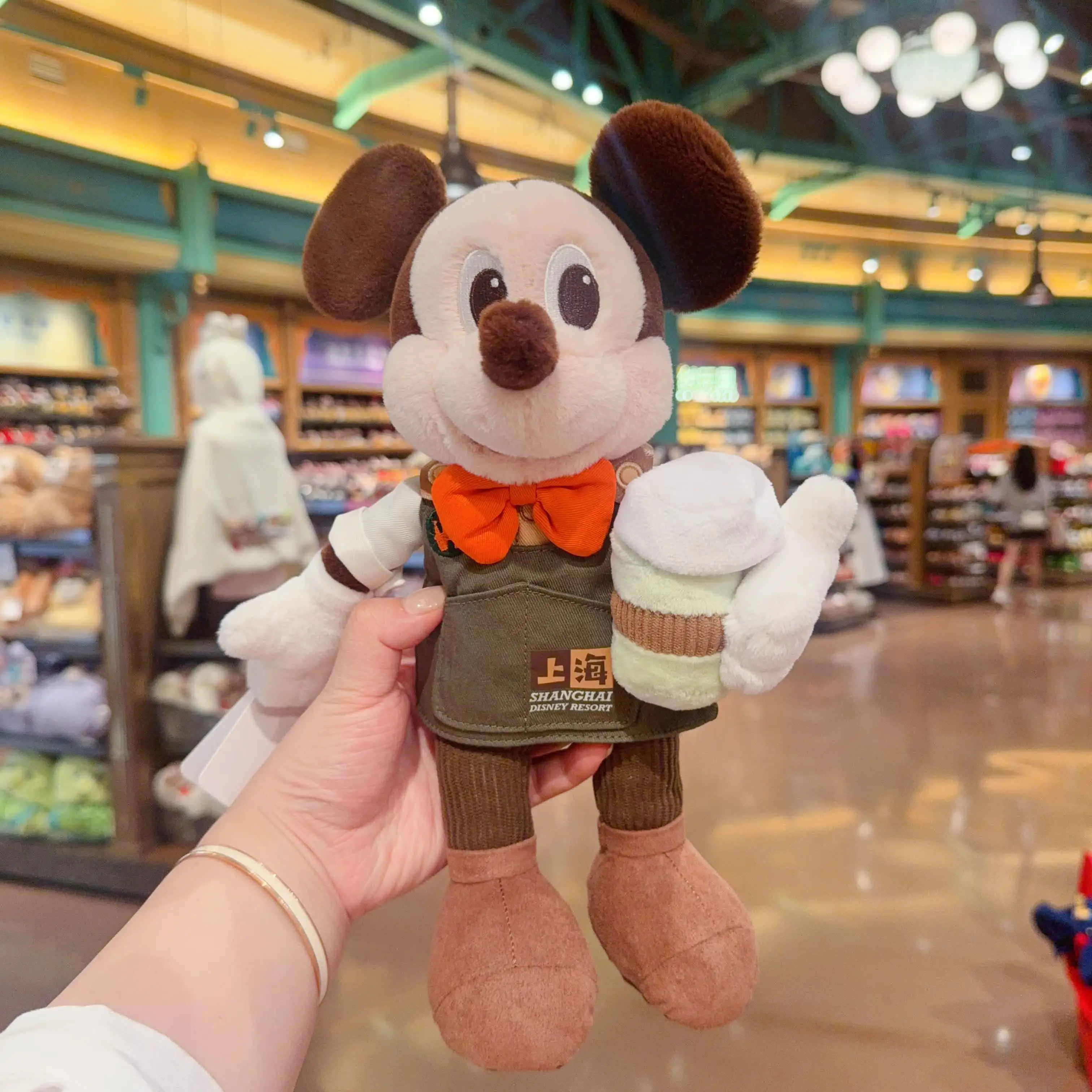 Shanghai Disneyland Urban Aroma Series Mickey and Friends Plush Toy - Birthday Gift & Souvenir for Friends - view 3