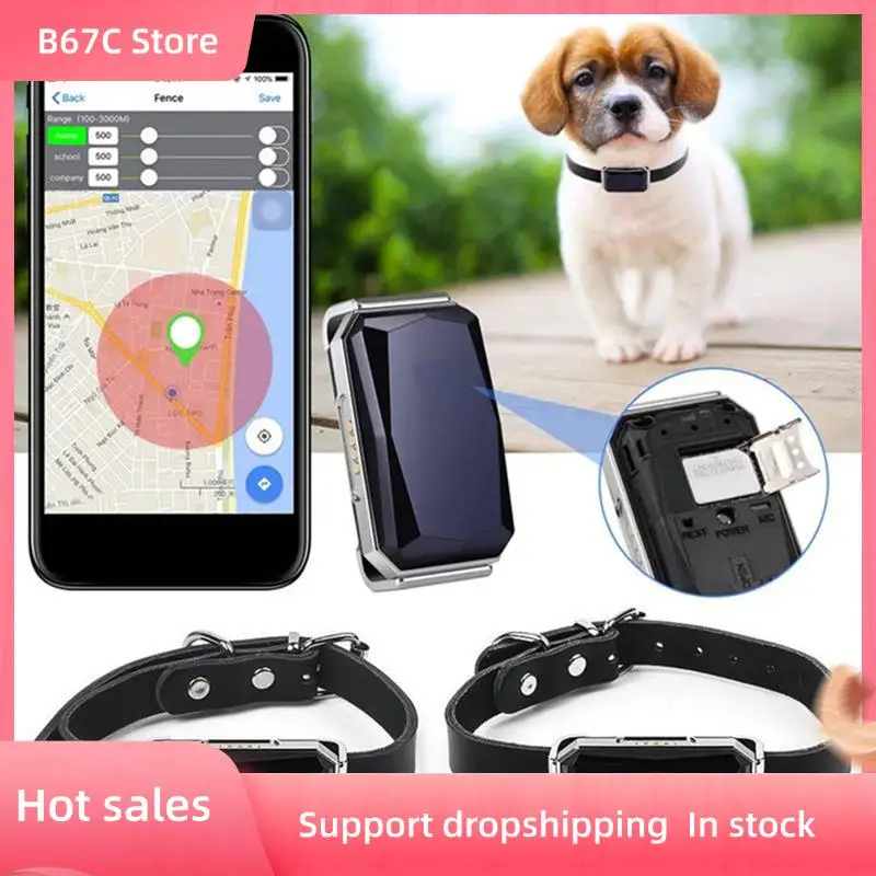 

B67C G12 GPS умный локатор для домашних животных универсальный водонепроницаемый GPS ошейник для определения местоположения подходит для кошек и собак трекер позиционирования локации