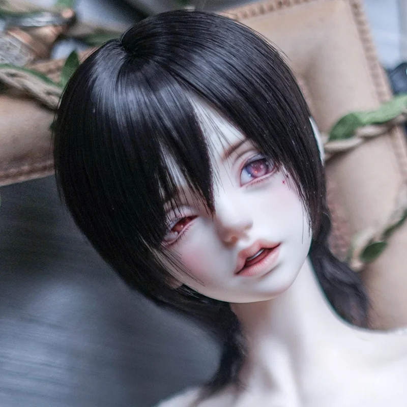 

King Squirrel BJD Uncle Wig Doll 3 4 6 Запчасти MDD Idol Wolf Tail Накладные волосы Cus Made Высокотемпературный шелковый шиньон