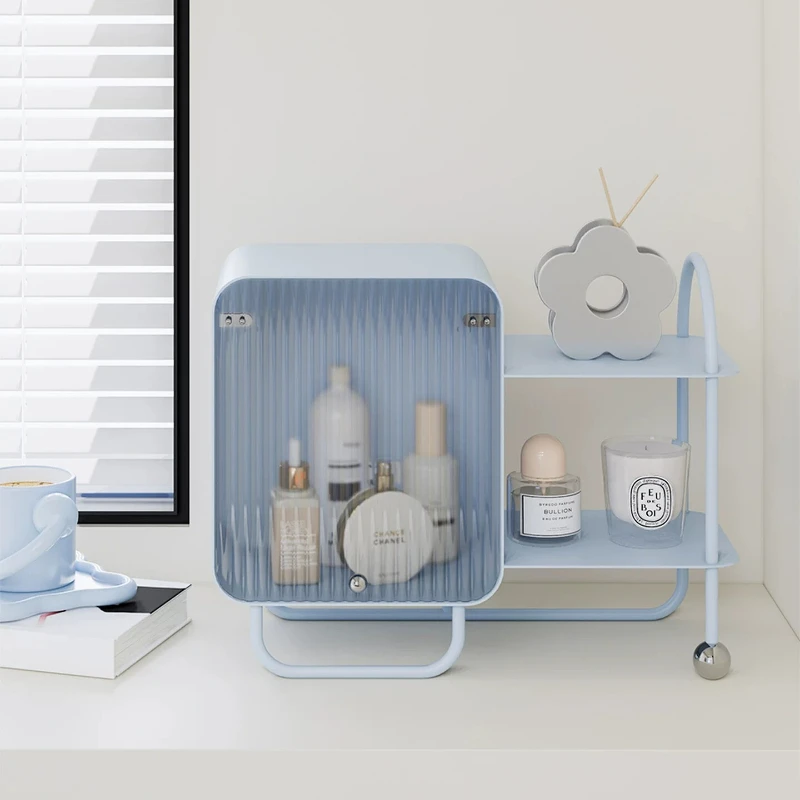 dopamine rack desktop multi-layer wrought iron storage rack multi-functional light luxury ins wind cup holder