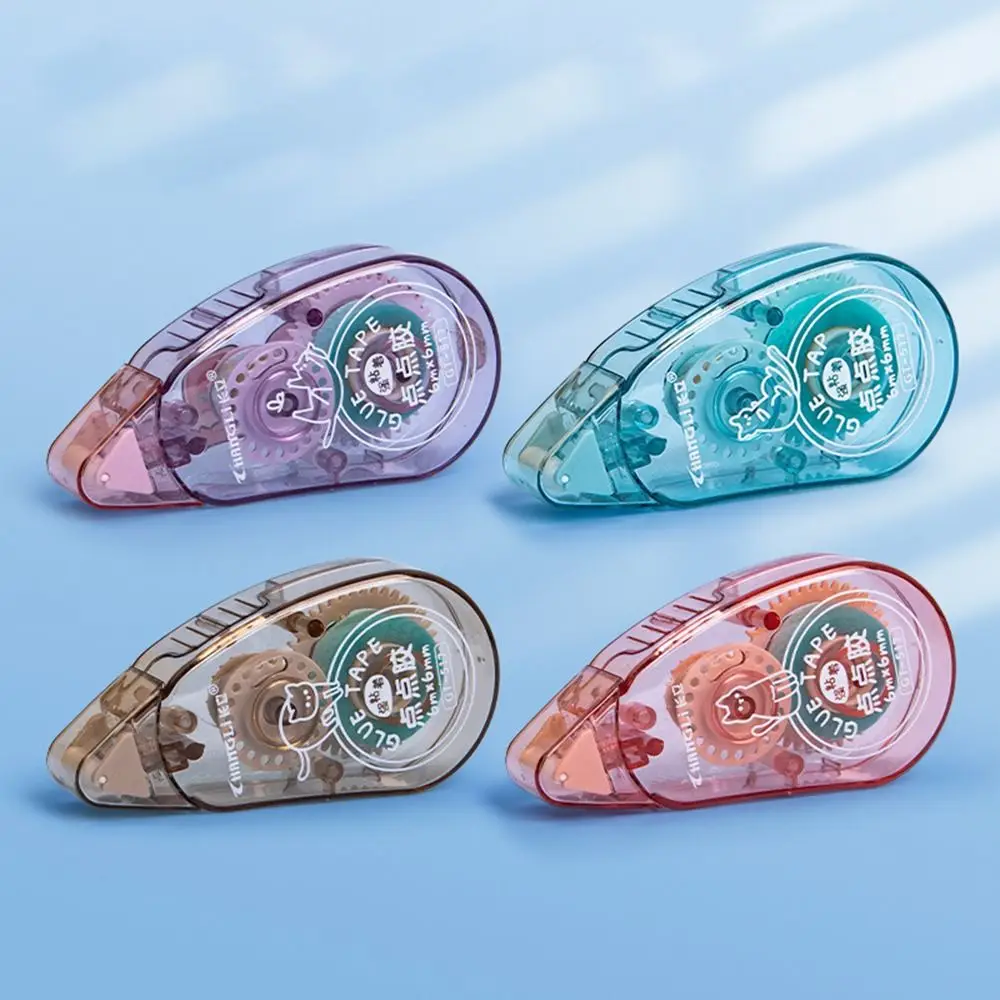 Scrapbooking School Supplies Diary Journal DIY Craft Supplies Dot Glue Roller Tapes DIY Stationery Double Sided Adhesive Tape