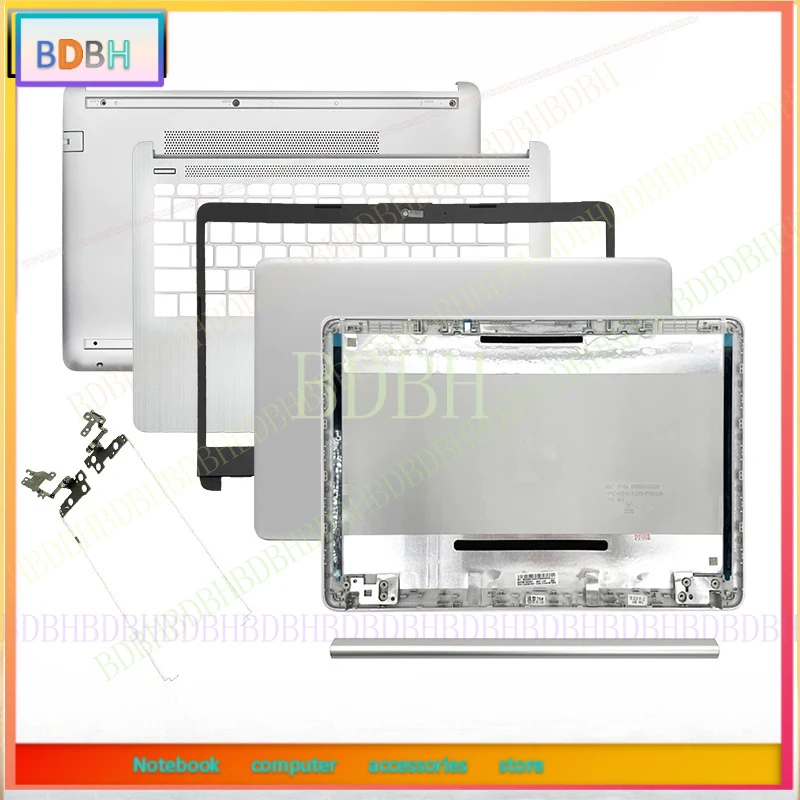 NEW For HP 14-CF 14-DF 14-DK 14-DP 14S-CR 14S-CF 340 G5 Laptop LCD Back Cover Front Bezel Palmrest Bottom Case keyboard