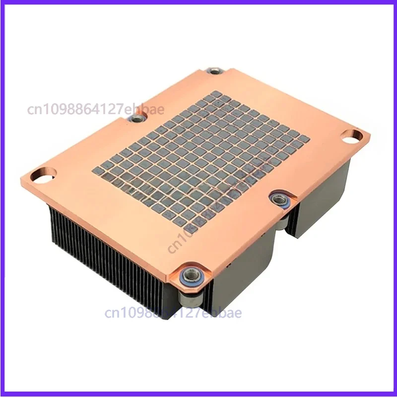 

НОВЫЙ LGA3647-1UR71 165 Вт Серверный радиатор 1U 2 тепловых трубки Радиатор для настольного компьютера LGA 3647 Бесшумный кулер процессора Компьютер Active Mute
