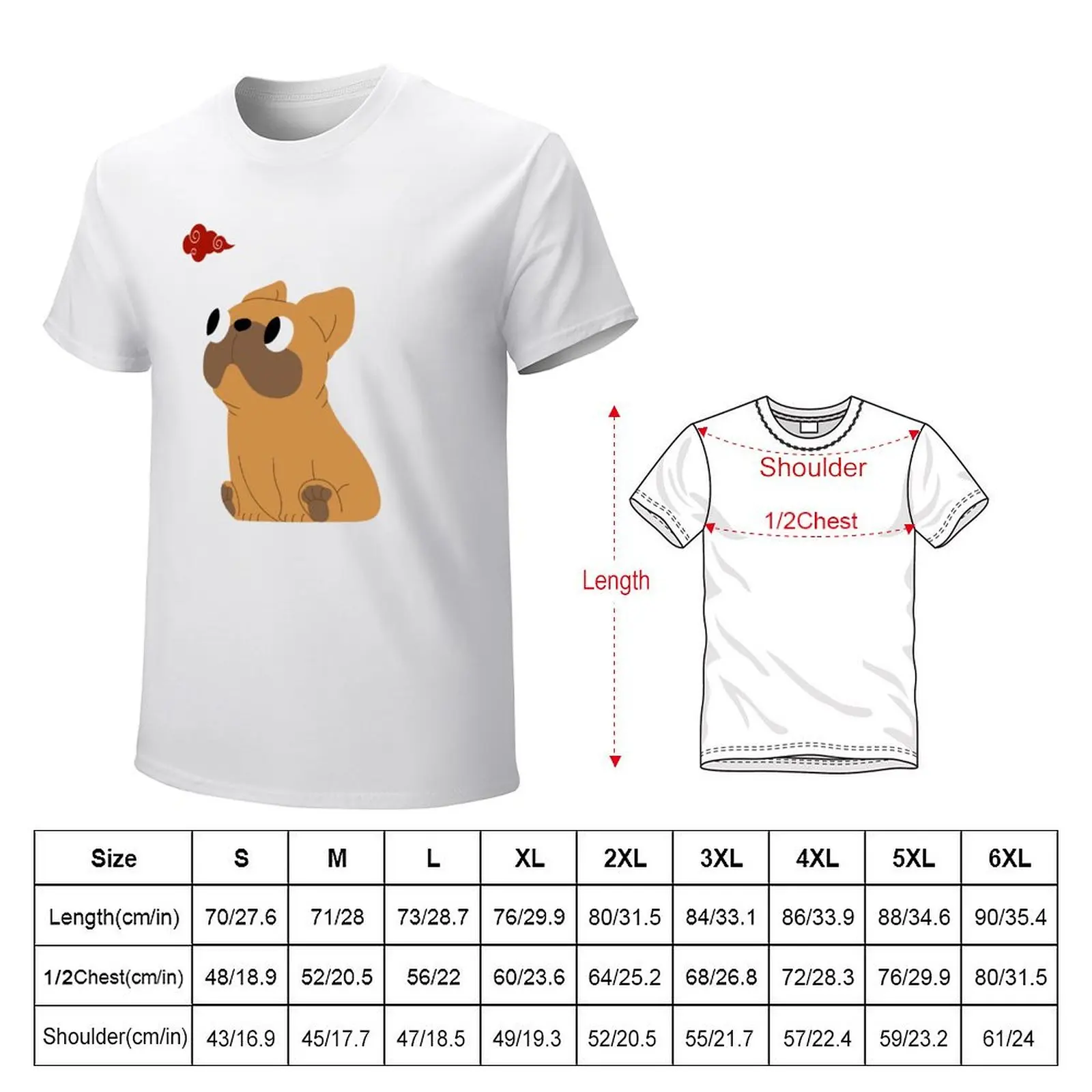 funny dog T-shirt aesthetic clothes plus sizes customs summer top big and tall t shirts for men