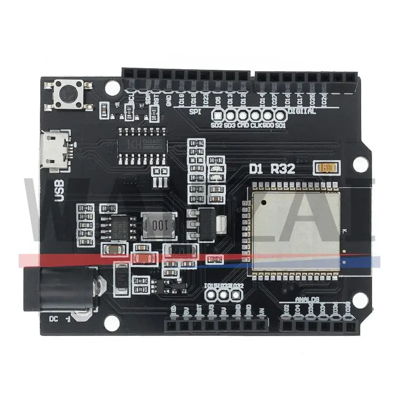 ESP32 For Wemos D1 Mini For Arduino UNO R3 D1 R32 WIFI Wireless Bluetooth Development Board CH340 4M Memory One