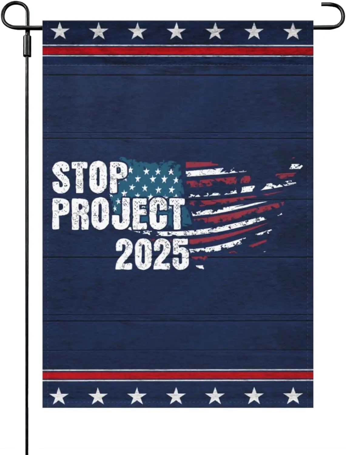 Stop Project 2025 Trump&;s Project Anti Trump Yard Flags One Size, Cute House Flags One Size For Beach Funny Garden Flags One Si