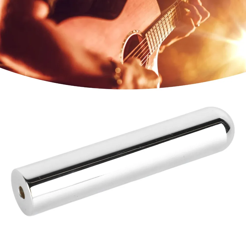 Stainless steel Guitar Tone Bar​ Round Nose Improve the intonation ​Acoustic Tone Bar​ ​Solid Construction​ ​Roundnose Slide​