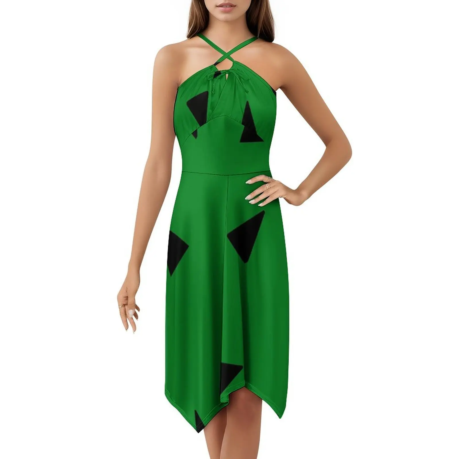 زي الحصى النسائي الهيب هوب ملابس الشارع الشهير جرافيك طباعة ملابس الحفلات والنوادي زي الحصى الكرتوني #5