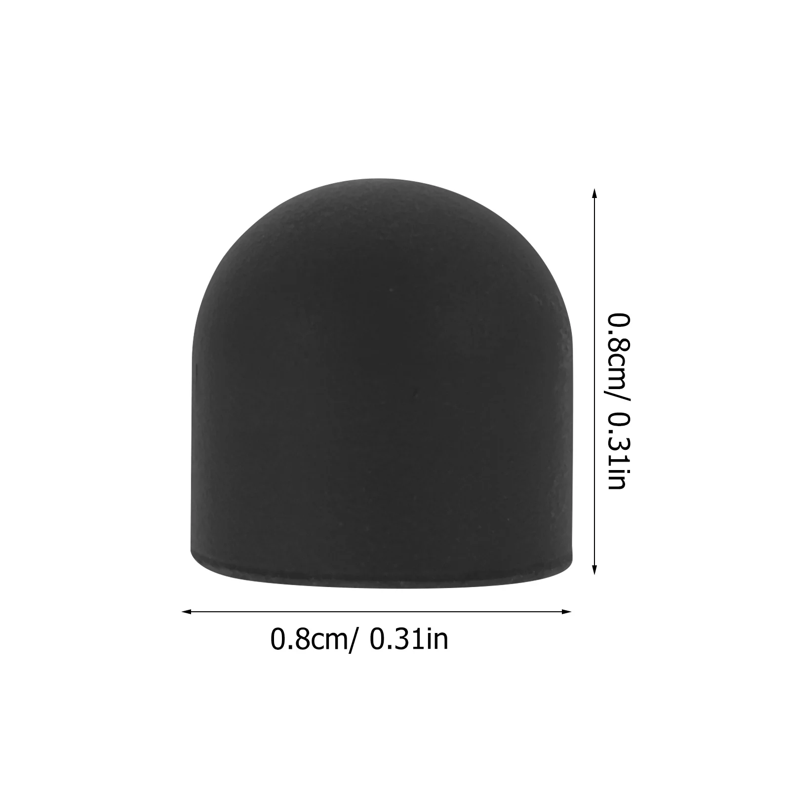 50 قطعة قلم ستايلس من السيليكون نصائح بديلة لشاشة اللمس بالسعة للهواتف الذكية والأجهزة اللوحية طرف قلم دقيق #4