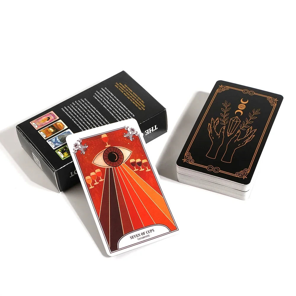 التارو السحري الكريستالي يفهم والتحكم في مصيرك مع لعبة لوحة بطاقات التارو 78 بطاقة التارو PDF دليل أوراكل #6